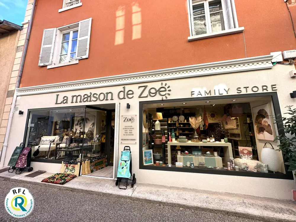5 Grande Rue, 69110 Sainte-Foy-Les-Lyon - Restauration d'une boutique