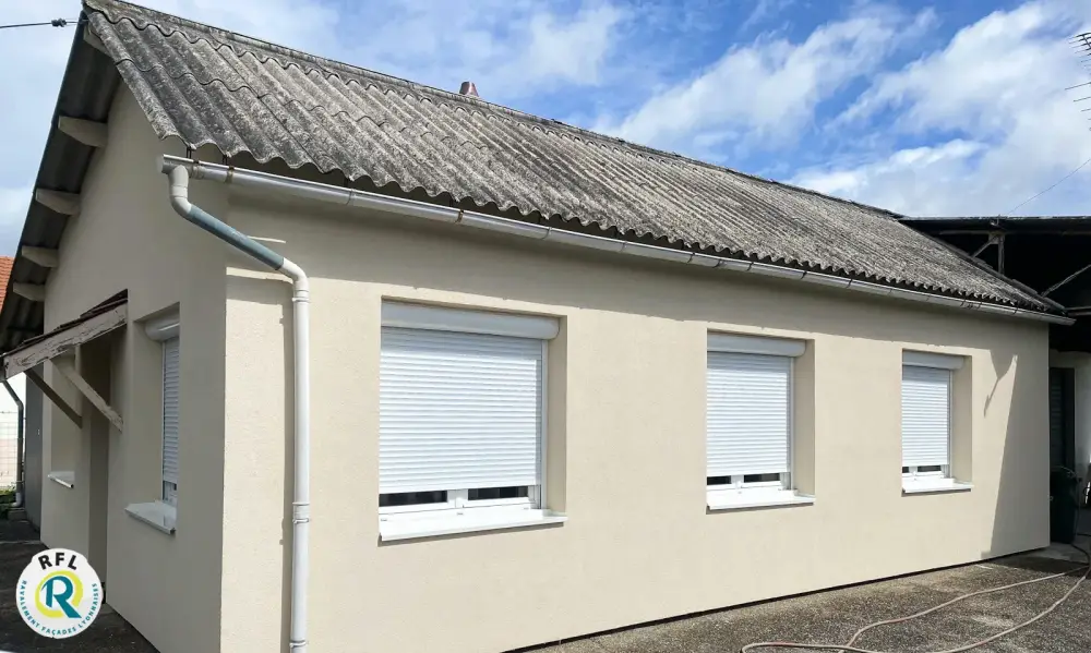 APRES - Charvieu-Chavagneux, 38230- Isolation thermique par l'extérieur et ravalement de façades_resultat