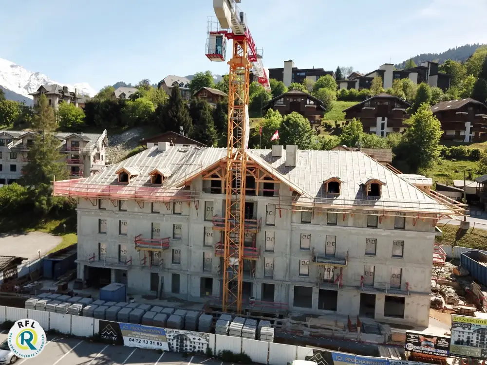 Avant - GALLERY MONT BLANC, 74170 Saint-Gervais-les-Bains - Construction de 39 logements